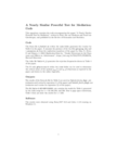 Replication data for: A Nearly Similar Powerful Test for Mediation