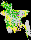 Bangladesh seasonal rice maps (2010)