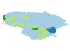 Lithuania Parliamentary Elections by District (2008-2020)