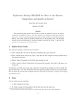 Replication Data for: 'Race to the Bottom: Competition and Quality in Science'