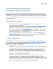 National Climate Assessments