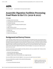 Extracted Data From: U.S. EPA Anaerobic Digestion Data Collection Project
