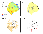 Mapas temperatura y cortes de luz Ciudad de Buenos Aires
