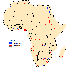 Urban Extent of Africa 2010