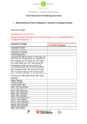 Appendices 2 for the Banking Regulation Policy Juncture