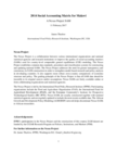 2014 Social Accounting Matrix for Malawi