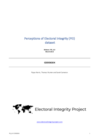 Perceptions of Electoral Integrity, (PEI-6.0)