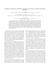 Turbulence Nonlinearities Shed Light on Geometric Asymmetry in Tokamak Confinement Transitions
