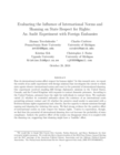 Evaluating the Influence of International Norms and Shaming on State Respect for Rights: An Audit Experiment with Foreign Embassies