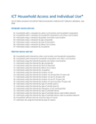 World Telecommunication/ICT Indicators Database
