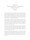 Explaining Incompleteness and Conditionality in Alliance Agreements
