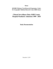 Clinical Surveillance Data: Kilifi County Hospital Paediatric Admissions 1989 - 2021