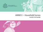 Retail Diversity for Diet Diversity - Shopping Practices Household Survey