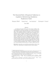 Replication Data for: The Essential Role of Empirical Validation in Legislative Redistricting Simulation