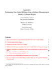 Estimating one-sided-killings from a Robust Measurement Model of Human Rights