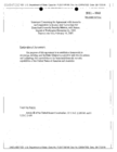 Executive Agreements Database, Statement Concerning the Agreement with Australia On Cooperation In Science and Technology For Homeland/domestic Security Matters, with Annex Signed At Washington December 21, 2005 Entered Into Force February 16, 2007