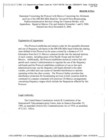 Executive Agreements Database, Statement Concerning the Protocol with Mexico Concerning the Allotment and Use of the 698-806 Mhz Band For Terrestrial Non-broadcasting Radiocommunication Services Along The Common Border, with Appendices. Signed At Mexico City and Antalya November 1 and 8, 2006. Entered Into Force November 8, 2006.