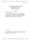 Executive Agreements Database, Statement Regarding the Agreement with Brazil Concerning Security Measures For The Protection Of Classified Military Information Signed November 21, 2010 Entered Into Force June 26, 2015