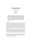 Replication data for: No Evidence on Directional Vs. Proximity Voting