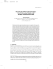 Replication data for: Modeling Equilibrium Relationships: Error Correction Models with Strongly Autoregressive Data