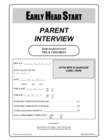 Early Head Start Research and Evaluation Project, 1996 - 2001: Parent Interview and Tracking Data