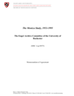 The Monica Study, 1953-1995