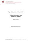 Tufts Medical School Alumni, 1980