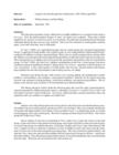 Cognitive Growth through Peer Collaboration, 1985-1986