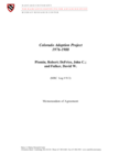 Colorado Adoption Project, 1976-2002