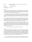 Maternal Influences upon Women's Attitudes Toward Career-Achievement, 1968-1969