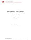 Zilboorg-Friedman Archives, 1936-1941