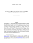 Private Economy Labor Quality, and Underlying Matrices