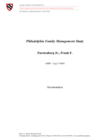 Philadelphia Family Management Study, 1991-2001