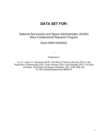 NASA Grant NNX14AG40G Data Set-1
