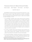 Restatement Matrices, Version 1.2 (May 2021)