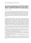 Replication data for: The Adverse Consequences of the Politics of Agency Design for Presidential Management in the United States: The Relative Durability of Insulated Agencies, 2004