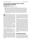 Replication data for: Theory and Evidence in International Conflict: A Response to de Marchi, Gelpi, and Grynaviski