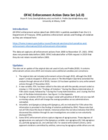 OFAC Enforcement Action Data Set