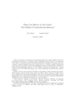 Replication data for: When Can History Be Our Guide? The Pitfalls of Counterfactual Inference