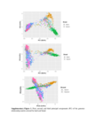 Supplementary Figure 1. First, second, and third principal components (PC) of the genomic relationship matrix colored by herd and breed.
