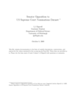 Replication data for: Senator Opposition to Supreme Court Nominations: Reference Dependence on the Departing Justice