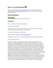 Replication data for: The distribution of educational opportunities in Massachusetts, 1996