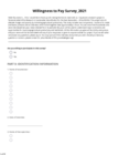 Willingness to Pay for Quality of Maize and Beans Using Experimental Auctions in Tanzania