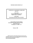 Malawi, Social Accounting Matrix (SAM), 1998