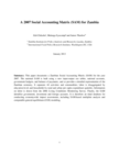 A 2007 Social Accounting Matrix (SAM) Database for Zambia