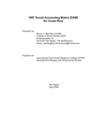 Costa Rica, Social Accounting Matrix, 1997