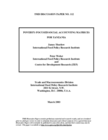 Poverty-Focused Social Accounting Matrices for Tanzania, 1998-2001
