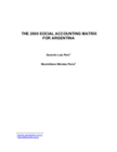Argentina, Social Accounting Matrix 2000