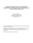 Charges of Malfeasance, Preference Votes, Government Portfolios, and Characteristics of Legislators, Chamber of Deputies, Republic of Italy, Legislatures I-XI (1948-1994):  Government Portfolios