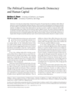Replication data for: The Political Economy of Growth: Democracy and Human Capital